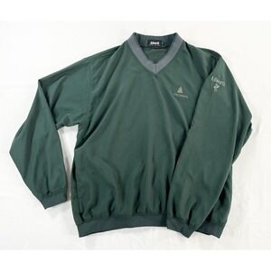 Vintage 90s Ashworth Golf Pullover Jacket Windbreaker Lost Springs Club Men's M